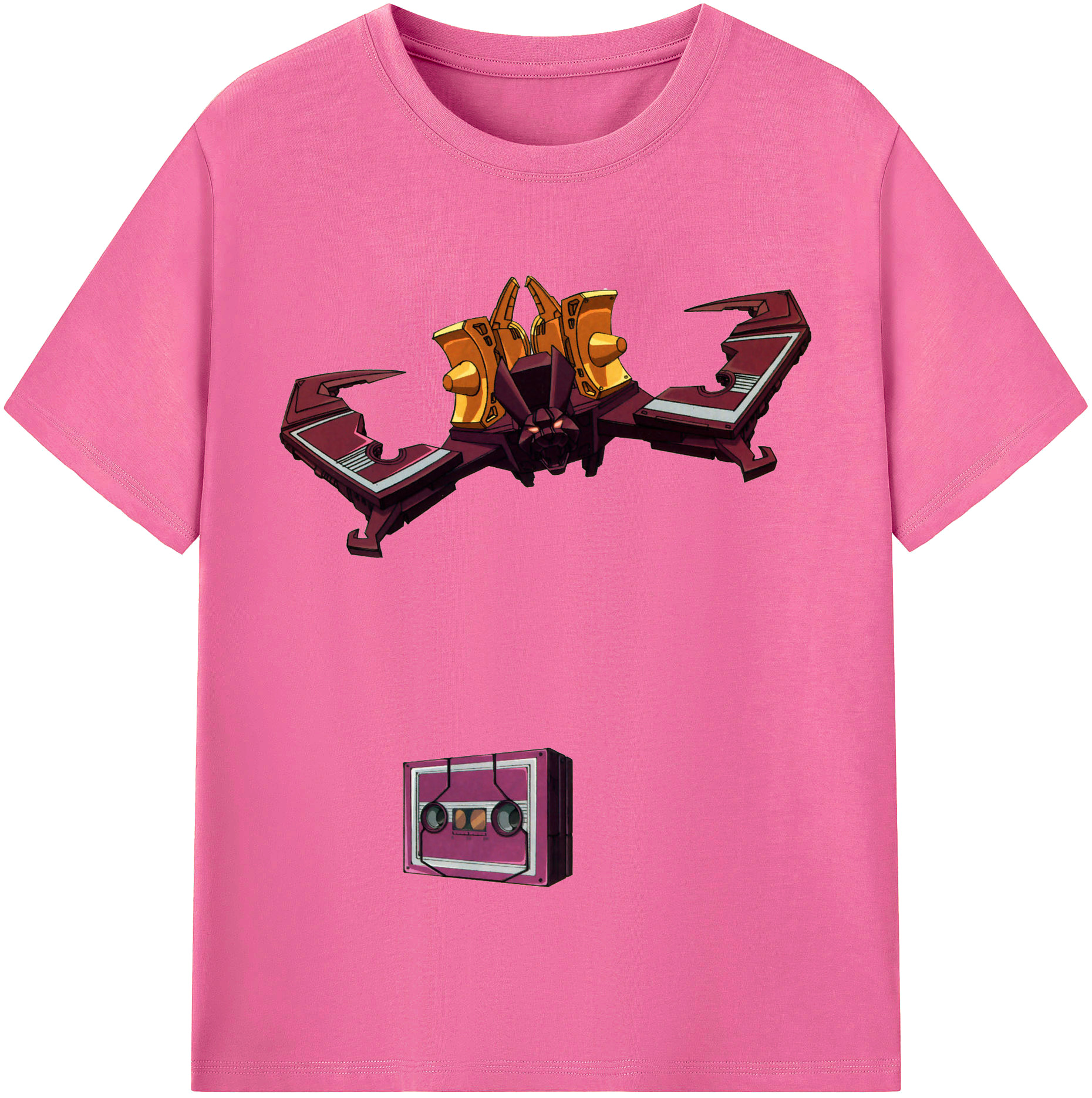  レディースカジュアルプリントTシャツ（綿100％）